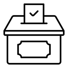 Vote line icon