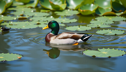 duck livestock outside