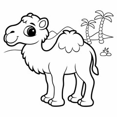 cartoon camel cartoon