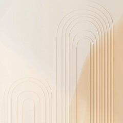 Obraz premium Gentle Gradient Backdrop with Soft Transition and Subtle Curves