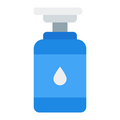 Cleanser flat icon