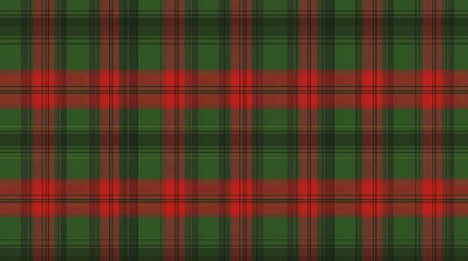 Red and Green Plaid Seamless Pattern Christmas Texture, Fabric Design, Background Image, Scottish Tartan Plaid, Tartan