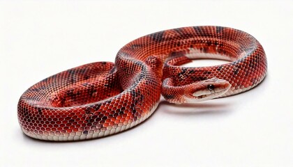 Fototapeta premium Pueblan milk snake or Campbell's milk snake, Lampropeltis