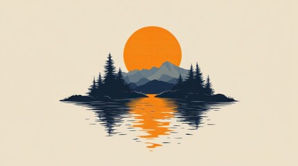 A graphic logo design for a spa or wellness center, featuring clean lines and calming aesthetics for relaxation and therapeutic services