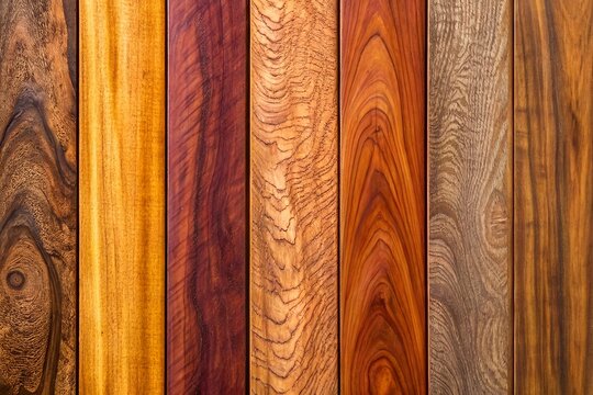 Exotic Hardwood: Rich, Colorful Wood Textures from Tropical Trees, Perfect for Luxury Interiors, Furniture Design, and Architectural Projects