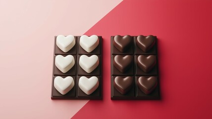 Obraz premium バレンタインデーのチョコ