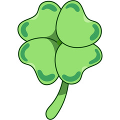 Clover Leaves Illustration