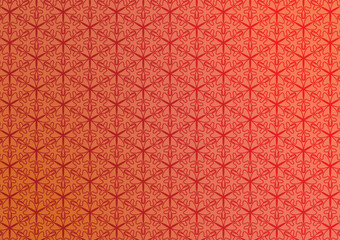 Red geometry pattern gradient art background