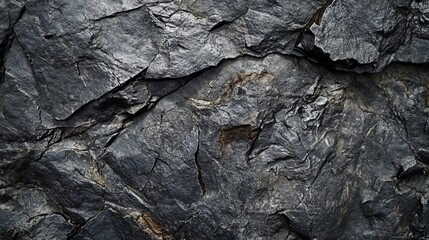 Close-up shots of black, gray and dark gray stone surfaces, complete with intricate cracks and rough details.