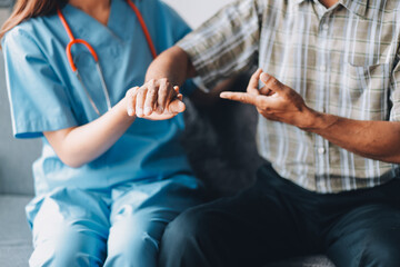 Speed Up Recovery From Injuries or Illness with Physical Therapy for Seniors. A female...
