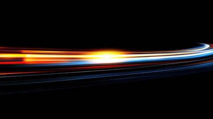 Motion Blur: City Lights at Night