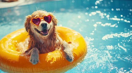 Dog Pool Fun: Summer Swim