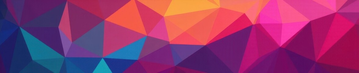 Abstract geometric background, Voronoi diagram with Delaunay triangulation, vibrant color palette , cells, brightness