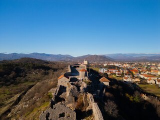 Niksic Fortress, Montenegro - Aerial View