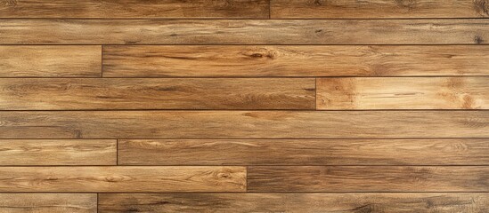 Fototapeta premium Wood floor panels featuring varying shades of brown with a textured finish, ideal for home renovation and tile installation projects.