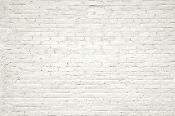 white vintage brick wall as symbol for history