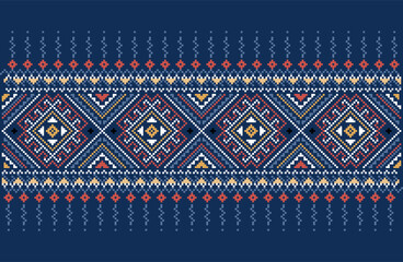 Knitting seamless patterns. Abstract geometric pattern design for wrapping paper, fabric pattern. Beautiful textile pattern for background or wallpaper. Decoration for Merry Christmas, Happy New Year.