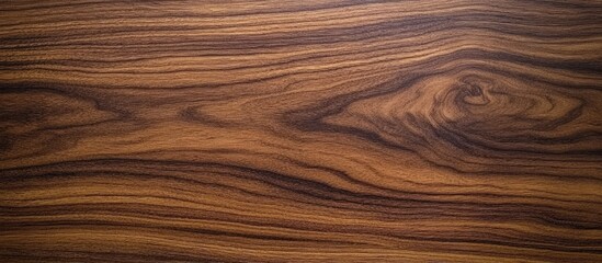 Fototapeta premium Rich brown wooden texture with intricate dark and light patterns, showcasing natural grain variations, ideal for backgrounds and design projects.