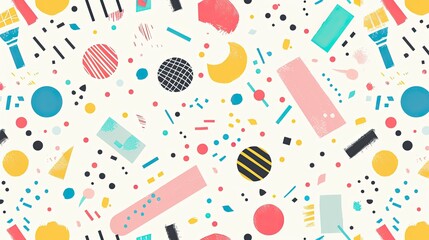 Abstract seamless pattern