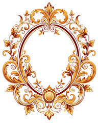Decorative vintage frames frame with elements