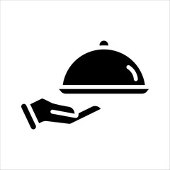 Food Serving Icon set illustration design on white background