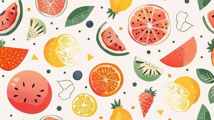 Abstract seamless pattern