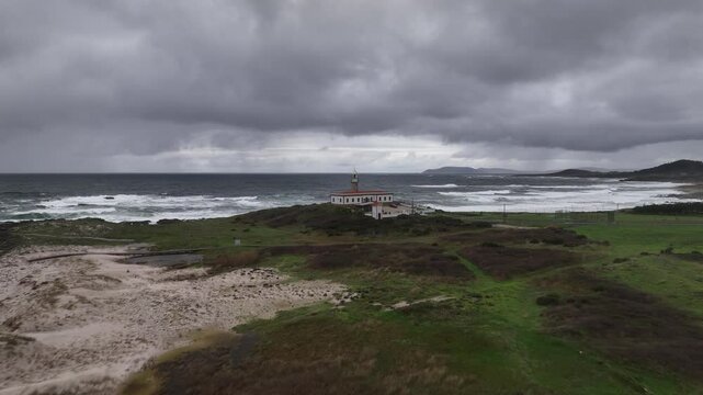 Faro de Punta Insua o Lari&ntilde;o en Carnota A Coru&ntilde;a