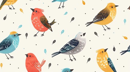 Abstract seamless pattern