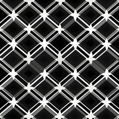 Elegant finelined hexagonal seamless pattern design abstract art graphic illustration dark background creative concept