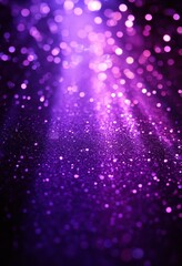 Obraz premium A purple background with purple and blue sparkles