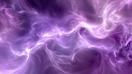 Fototapeta premium Fractal Abstract Art Shade Purple Soft Swirling Pattern