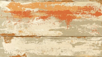 Obraz premium Weathered orange wood texture background