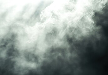 A blurry image of smoke with a grayish color