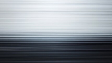 Obraz premium Abstract grayscale horizontal lines digital art
