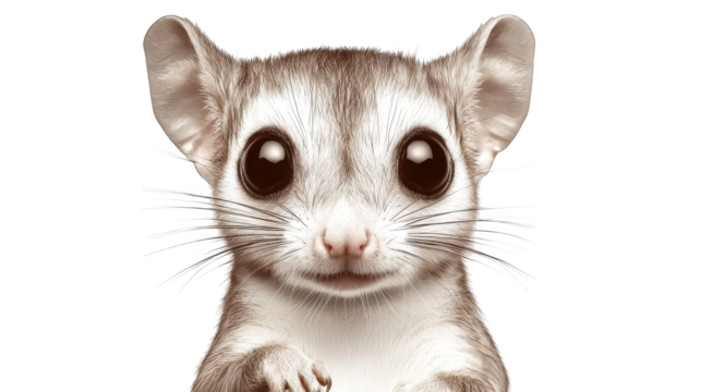 Adorable tiny mouse exploring nature, a closeup view of curious rodent in its natural habitat