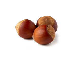 Fresh hazelnuts resting on a clean surface ready for culinary exploration and enjoyment