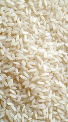 Long Grain White Rice Texture Background  Top View  Flat Lay  High Resolution Stock Photo