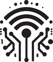 Networt Icon Logo Design