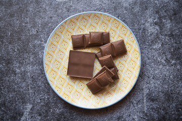 kawałki czekolady 