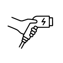 Electric refueling plug