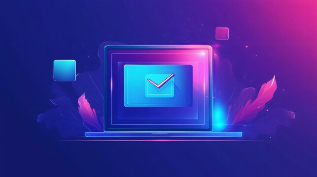 Professional Internet Security Concept Vector Illustration Usage for Web, Cyber, Data Protection. Isolated Graphic Design for Technology, Network Security Projects.