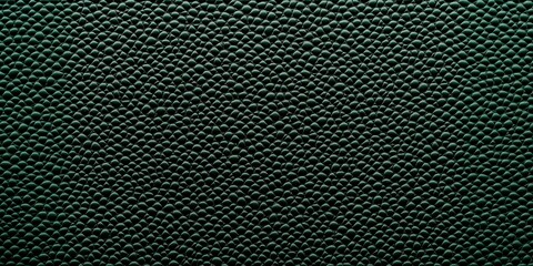 Close-up of richly textured green leather backdrop for design projects