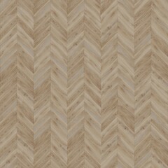 Beige wood herringbone parquet seamless pattern for floor 3d interior design or architectura wood texture 