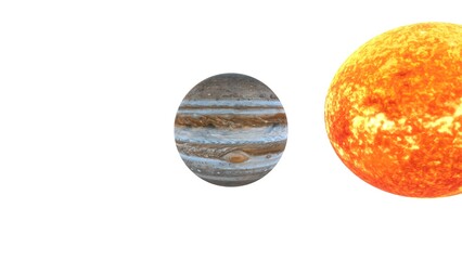 rotation of Jupiter planet