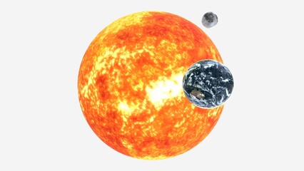 Movement of the Earth and Moon