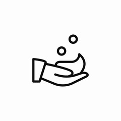 hand cream icon sign vector