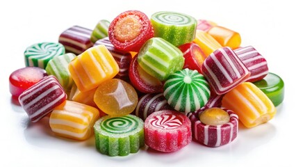 Nostalgia-inducing vintage candy, crisply isolated against a pure white backdrop.