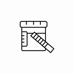 medical sample icon sign vector