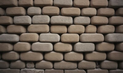 Ottoman-era stone and mortar wall texture