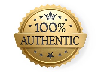 100% Authentic Product Seal | Genuine & Certified Design